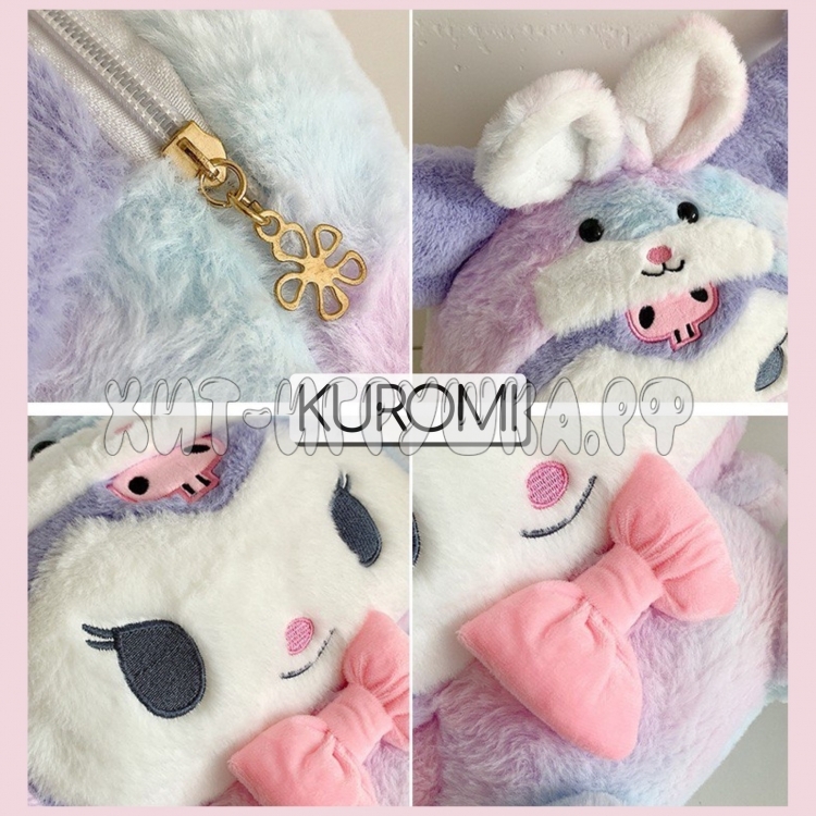 Рюкзак мягкая игрушка Куроми Kuromi Melody разноцвет 38*20*25 см PJC02
