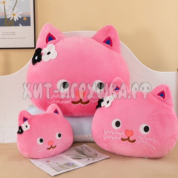 Подушка PINK CAT 45*40 см pod_pink45