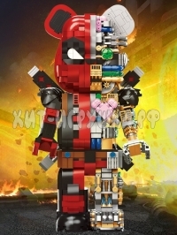 Конструктор BearBrick DEADPOOL Дэдпул 1964 дет. 188014
