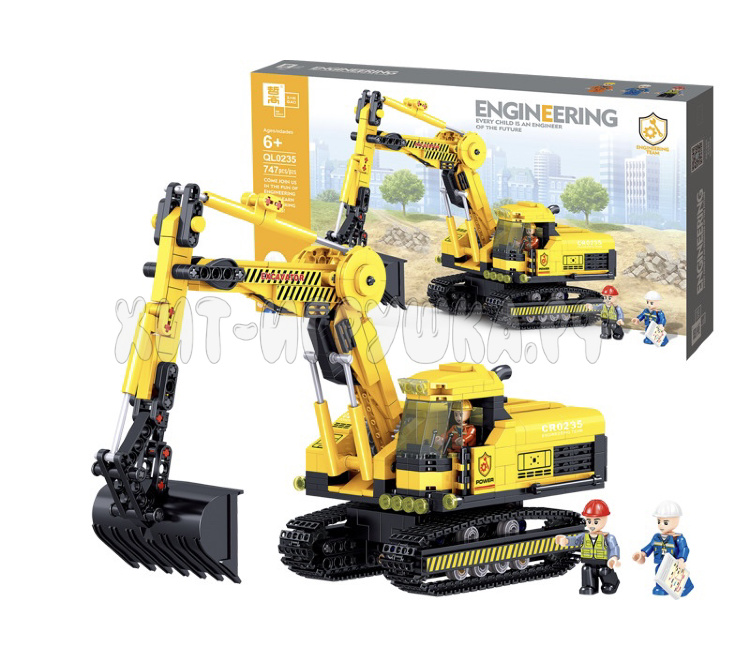 Конструктор Строительная техника 747 дет. QL0235