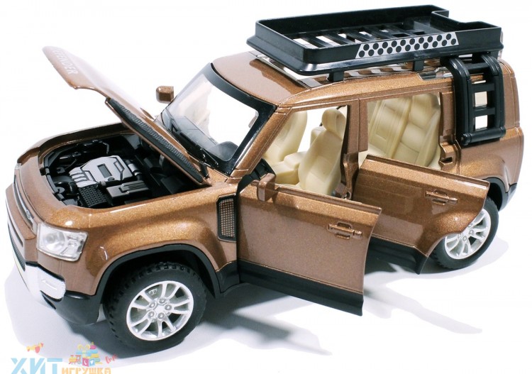 Машинка металлическая модель Land-Rover Defender 18 см в ассортименте XA3218B
