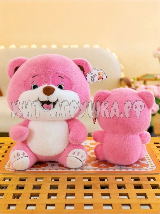 Мягкая игрушка РОЗОВЫЙ МЕДВЕДЬ 40 см mish_pink40 / 701-66