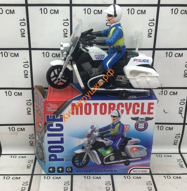 Полиция на мотоцикле (свет, звук) 2388B