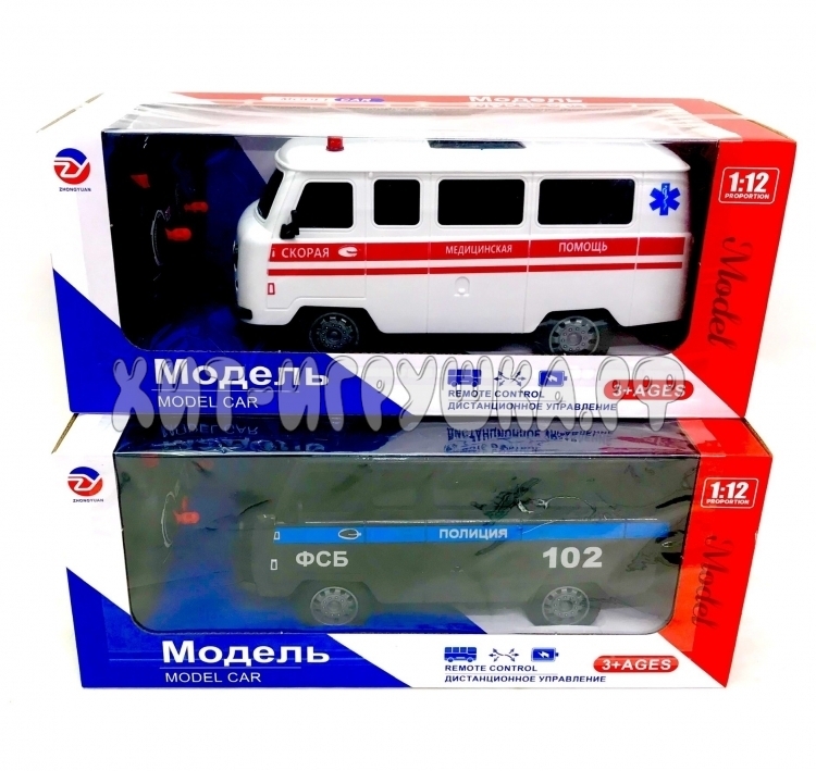 Машина Спецтранспорт Р/У в ассортименте 377-2