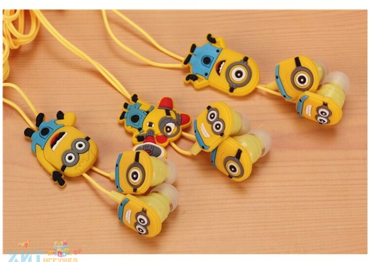 Наушники Мультгерои проводные в ассортименте nay_provod