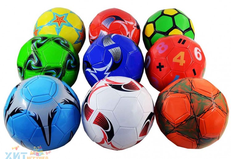 Мяч футбольный малый в ассортименте 64552-6