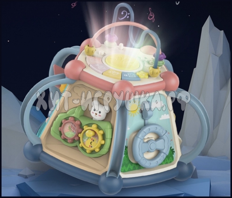 Развивающая игрушка MAGIC BOX (свет, звук) 7в1 648A-53 Развивающая игрушка MAGIC BOX (свет, звук) 7в1 648A-53