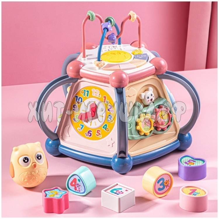 Развивающая игрушка MAGIC BOX (свет, звук) 7в1 648A-53 Развивающая игрушка MAGIC BOX (свет, звук) 7в1 648A-53