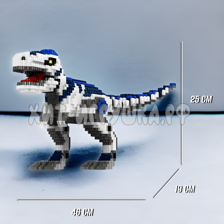 Конструктор 3D из миниблоков Динозавр 3956 дет. 88037