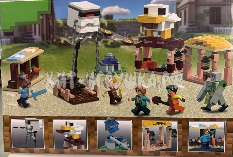 Конструктор Майнкрафт 415 дет