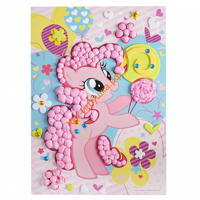 Аппликация "Праздник для Пинки Пай" бумагопластика My Little Pony 33746