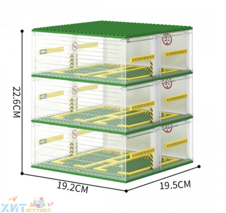 Парковка Гараж для машинок Конструктор Паркинг (Машинки в комплект НЕ входят)