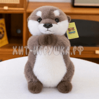 Мягкая игрушка Выдра 25 см (лапки на магнитах) 802-25