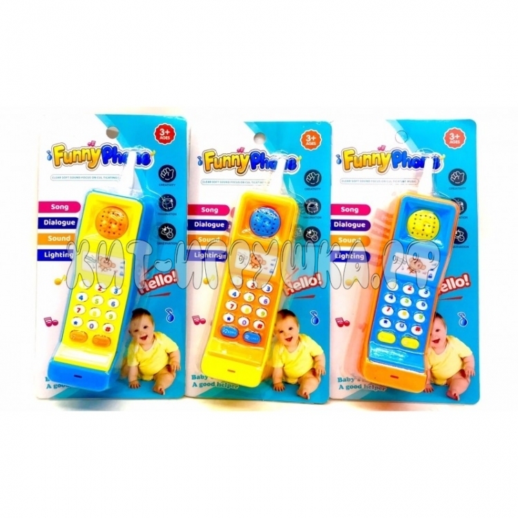 Телефончик на блистере в ассортименте 8901-B