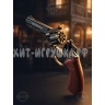 Игрушечный пистолет револьвер (металл) для пистонов 808208