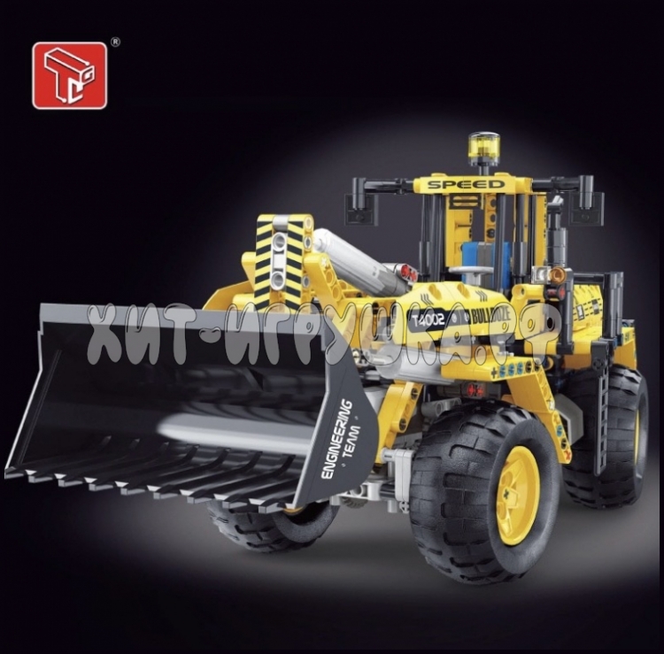 Конструктор Бульдозер Р/У 1608 дет. T4002