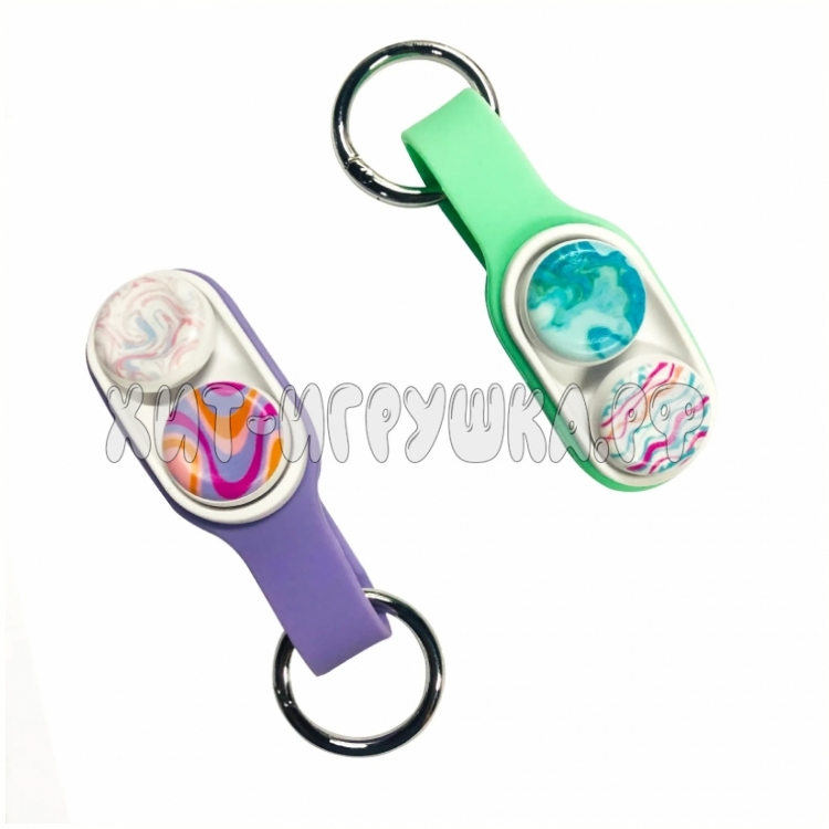 Антистресс игрушка брелок PopPuck Fidget / Поп пак / магнитные шайбы в ассортименте JY035
