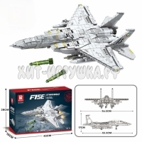 Конструктор Самолет истребитель F-15E Strike Eagle 1988 дет. ZZ33034