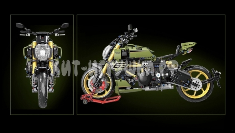 Конструктор Мотоцикл 2025 дет. T4021