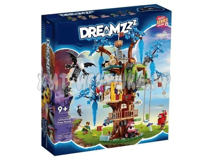 Конструктор DREAMZzz Фантастический дом на дереве 1256 дет. 81461-1