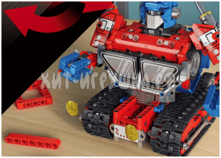 Конструктор трансформер Робот - Машина 2в1 Р/У 771 дет. 675005