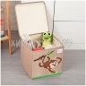 Корзина Ящик для игрушек складной (с крышкой) AL004