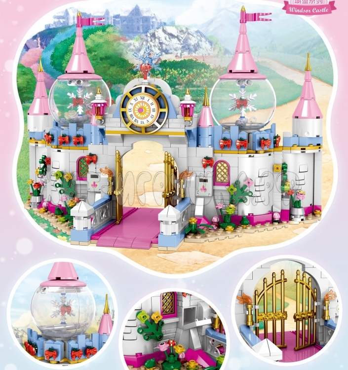 Конструктор Замок 680 дет. QL1176 Конструктор Замок 680 дет. QL1176