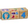 Кубики деревянные на оси "Счет" (3 кубика) 02960