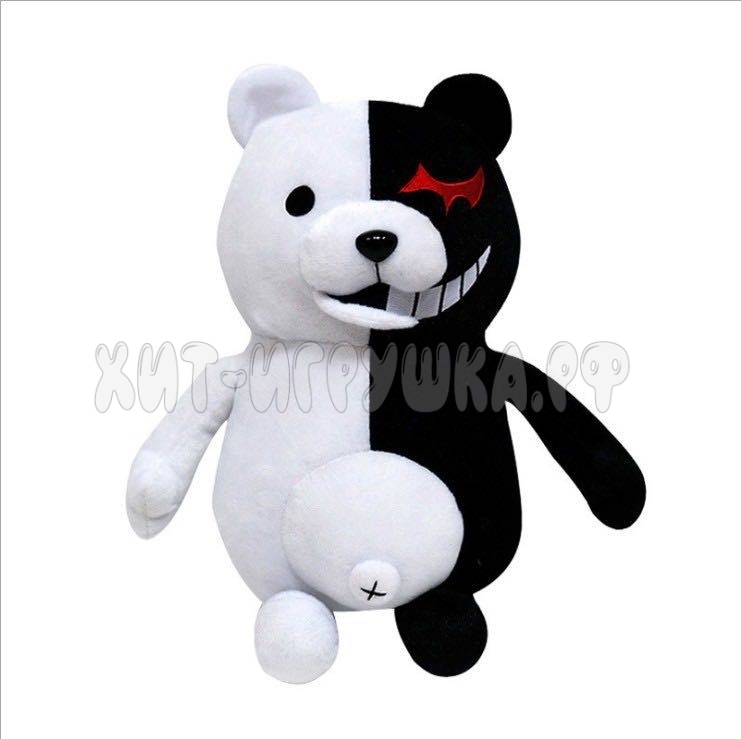 Мягкая игрушка мишка Монокума из аниме Данганронпа Danganronpa 25 см