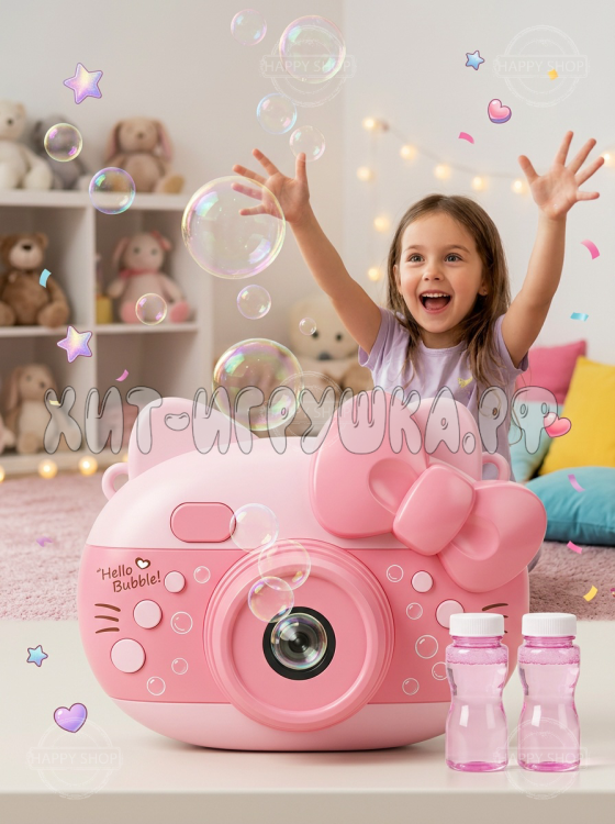 Генератор мыльных пузырей (свет, звук) (ВЫБОР ЦВЕТА) 76-3