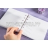 Набор для творчества Куроми Kuromi Melody (блокнот, ручка, стикеры) YS01