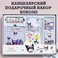Набор для творчества Куроми Kuromi Melody (блокнот, ручка, стикеры) JCC02