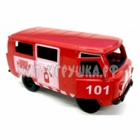 Машинка УАЗ Пожарная J0091F-8