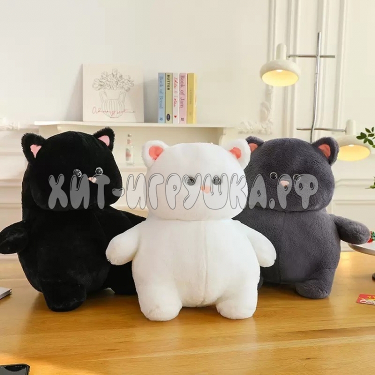 Мягкая игрушка Котик 30 см (ВЫБОР ЦВЕТА) 802-30cat
