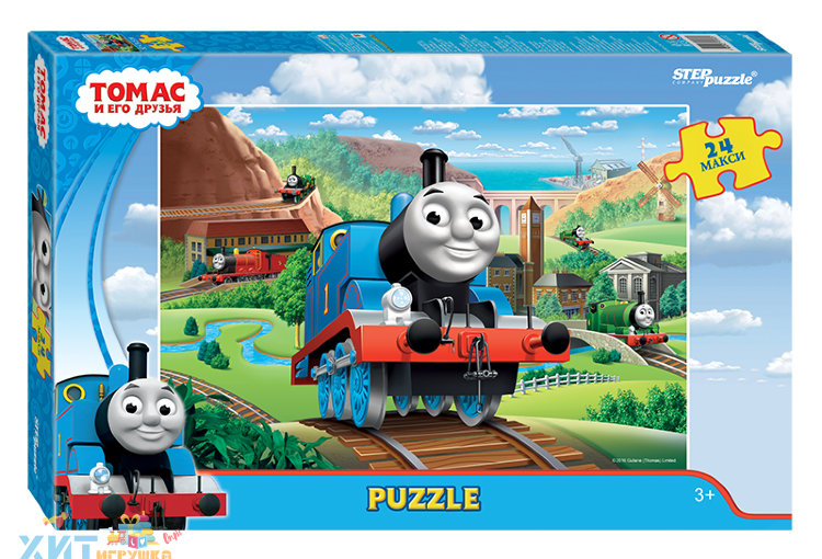 Мозаика "puzzle" maxi 24 дет. "Томас и его друзья" 90032