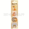 Закладки магнитные для книг 4 шт "Cute dog" MESHU MS_39407