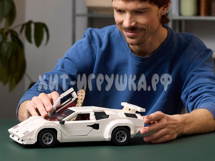 Конструктор Ламборджини Lamborghini Countach 5000 Quattrovalvole 1506 дет. 60337