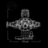 Конструктор Бюст Железного человека MK4 457 дет. 2E-7661 / M7661