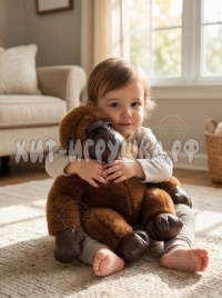 Мягкая игрушка Горилла 30 см (ВЫБОР ЦВЕТА) 2026-9