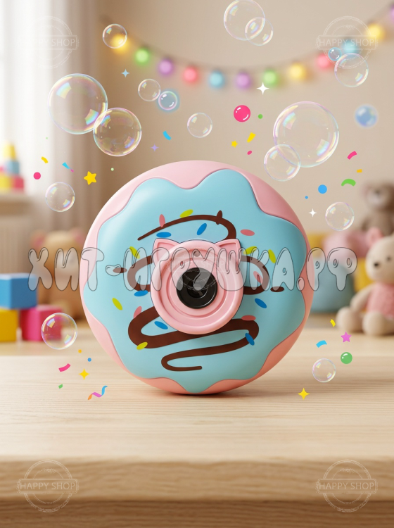 Генератор мыльных пузырей Пончик 6808