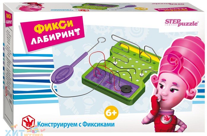 Развивающая игра "Фикси-лабиринт" (серия "Конструируем с Фиксиками") 76157