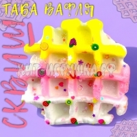 Антистресс игрушка Таба Сквиш Вафля 9*9 см 801-10