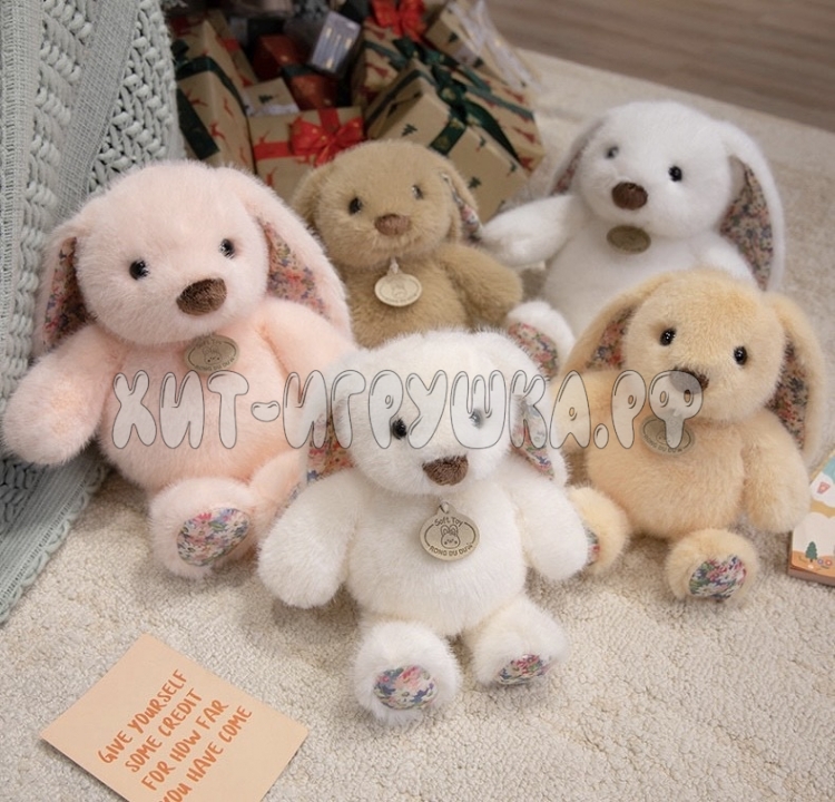 Мягкая игрушка Зайка 35 см (ВЫБОР ЦВЕТА) 0803-9