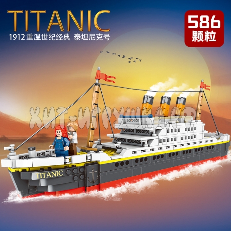 Конструктор Титаник 586 дет. K0237