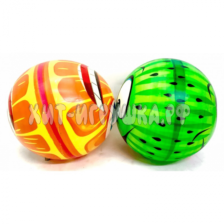 Мяч детский надувной 21 см Фрукты в ассортименте GD004 / 25172-8A