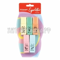 Набор текстовыделителей 1-4,5мм "Eyeliter Pastel" Luxor 4030P/5BC