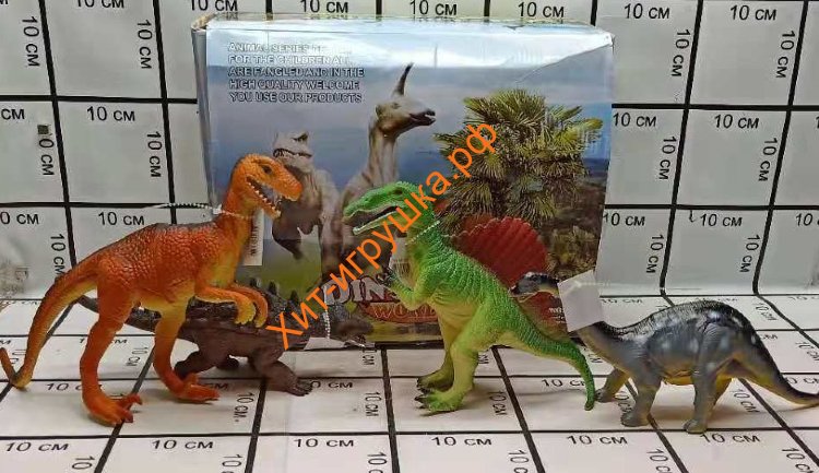 Динозавр 12 шт в блоке 2318-12