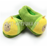 Плюшевые тапочки Авокадо (закрытые) р. 30-34