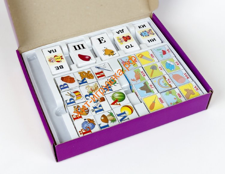 Набор игр для дошкольника Кубики и Умное домино 00481