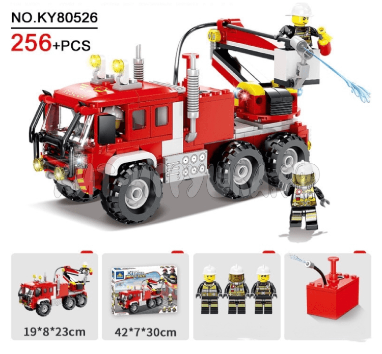 Конструктор CITY FIRE 256 дет. KY80526